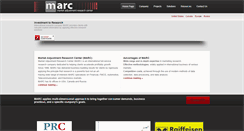 Desktop Screenshot of marc-analytics.com